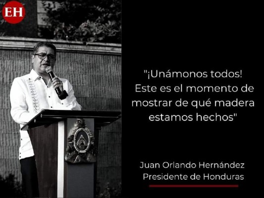 Las frases del presidente Hernández en el 199 aniversario de Independencia