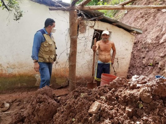 Alerta amarilla: Lluvias provocan primeros daños en Honduras (FOTOS)