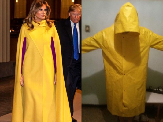 Los divertidos memes por el vestido amarillo de Melania Trump