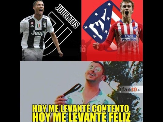 Los memes que dejó el triplete de Cristiano Ronaldo con la Juventus ante Atlético de Madrid en la Champions League