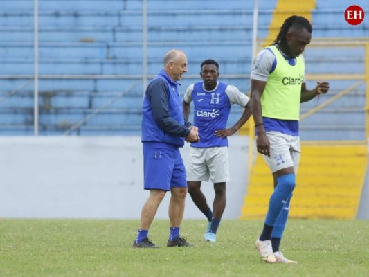 Las imágenes del entreno de la Selección de Honduras en el Morazán