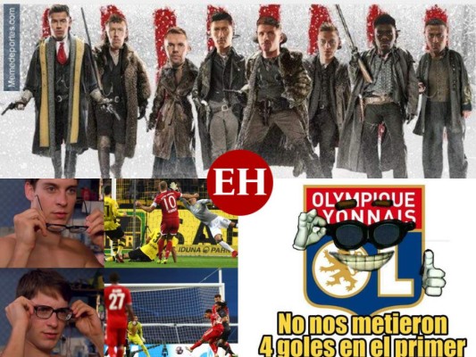 Los divertidos memes que dejó la victoria 3-0 del Bayern sobre el Lyon