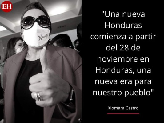 En frases: el discurso de Xiomara Castro al conformar alianza con Nasralla