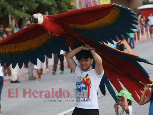 FOTOS: Color y ritmo en el carnaval de Tegucigalpa por sus 441 años