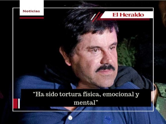 Las 8 frases de 'El Chapo' Guzmán al ser condenado a cadena perpetua