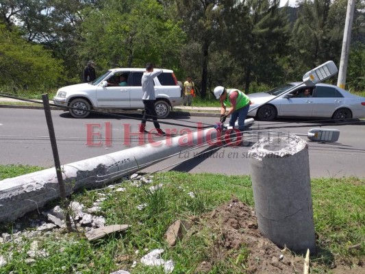 Fotos: Así quedó la escena del aparatoso accidente en el anillo periférico