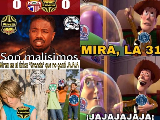 Los memes que dejó la primera jornada del torneo Apertura de la Liga Nacional de Honduras