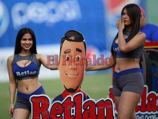 FOTOS: Las bellezas que adornan la gran final entre Motagua y Real España