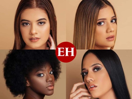 Rostros de las bellezas que compiten en Miss Honduras Universo 2019