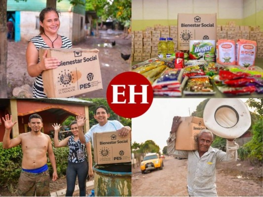 Con alegría y gratitud: hondureños afectados por Eta reciben alimentos de El Salvador (FOTOS)