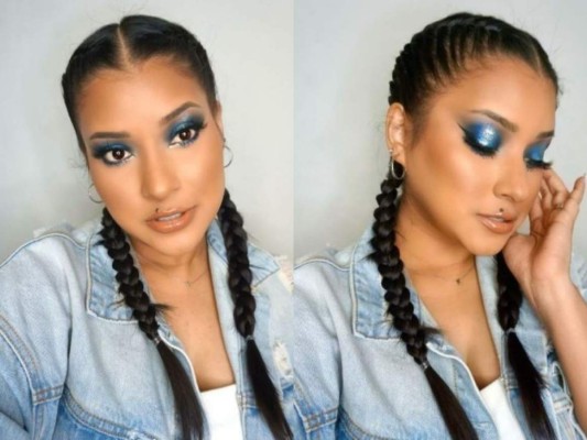 Hondureña Kriz Reales es sensación en redes por sus impresionantes looks de maquillaje