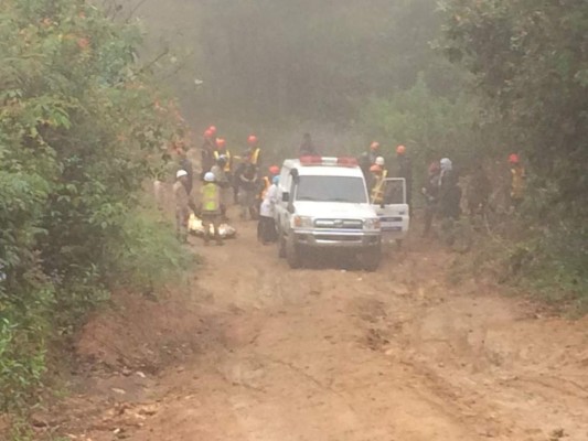 FOTOS: Así fue el rescate de los restos de Hilda Hernández y las otras 5 víctimas