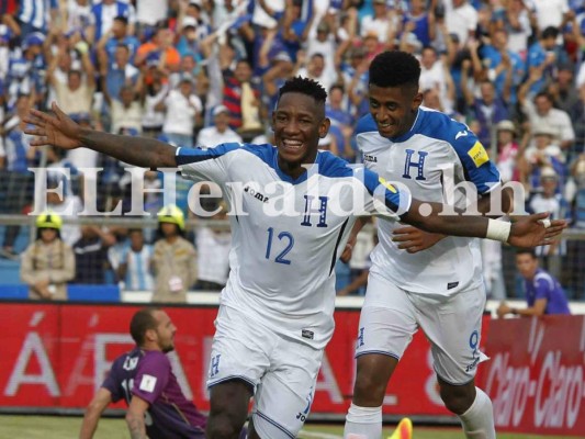 La mejores fotos de Honduras contra Canadá por el pase a la hexagonal