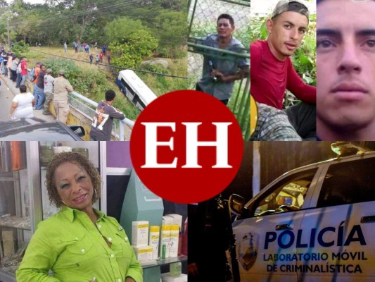 FOTOS: Masacres, accidentes y secuestros marcaron esta semana a Honduras