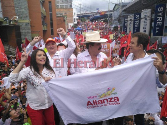 FOTOS: Así fue la marcha de la Oposición en la capital de Honduras