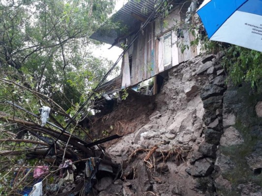 ﻿Fotos: Daños provocados por las fuertes lluvias en el territorio hondureño