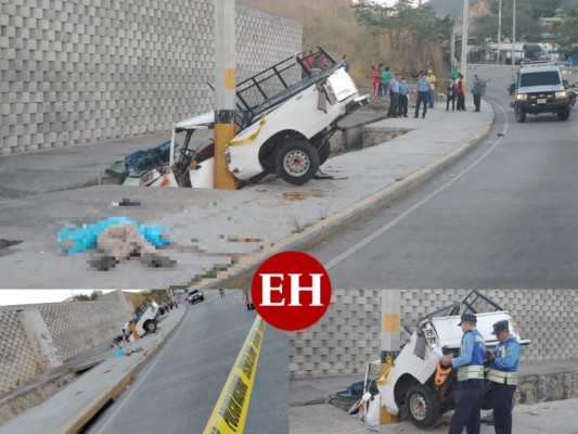 Las imágenes del brutal accidente que dejó un muerto en el anillo periférico