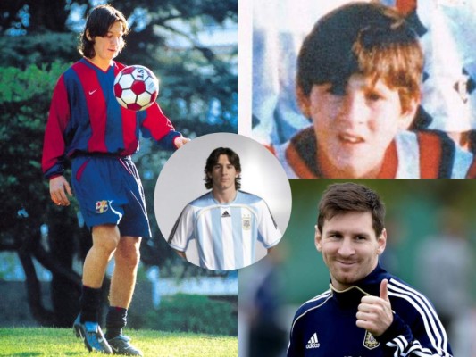 FOTOS: Los radicales cambios de look de Leo Messi durante su carrera