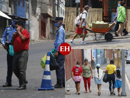 FOTOS: En la capital se resisten al encierro y salen en toque de queda