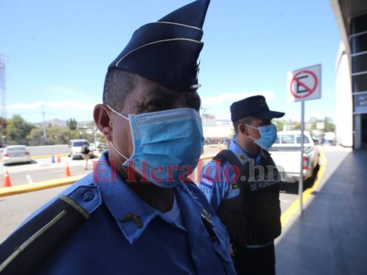 FOTOS: Tensión en Toncontín por caso sospechoso de coronavirus