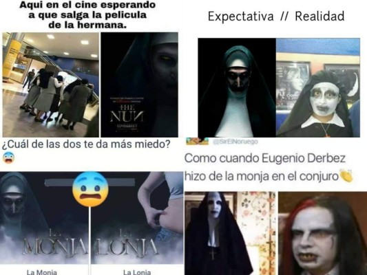 Los divertidos memes que ha generado la película 'La Monja'