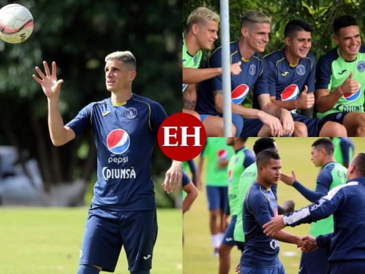 Pretemporada: El campeón Motagua presenta algunas novedades en el primer entrenamiento