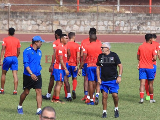 Esto hizo Olimpia en el entrenamiento de este martes en la Villa Olímpica