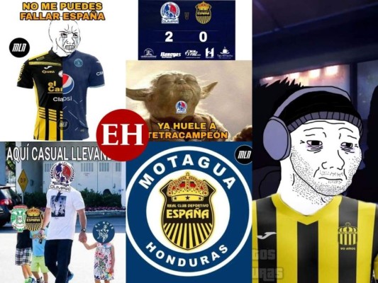 Memes destrozan a Real España tras caer frente a Olimpia en la ida de la final