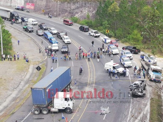 Las fotos del trágico accidente en Zambrano; tres personas murieron