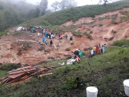 En imágenes : Las duras secuelas de Eta a su paso por Honduras