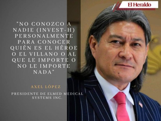 'No hay falsificación': así se defiende Axel López de cuestionada compra de hospitales móviles