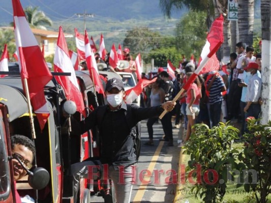 Así fue la caravana en honor a Francisco 'Paquito' Gaitán, alcalde de Cantarranas