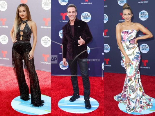 Elegantes y bellos, así lucieron los invitados al Latin American Music Awards