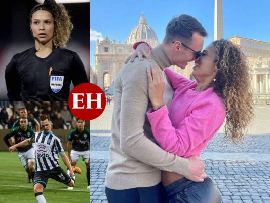 La roja del amor: Árbitra expulsa a jugador y después de discutir se enamoran