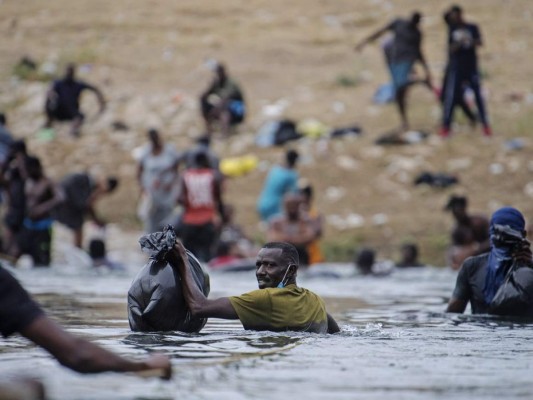 Las imágenes más impactantes de la crisis migratoria de haitianos en la frontera de EE UU