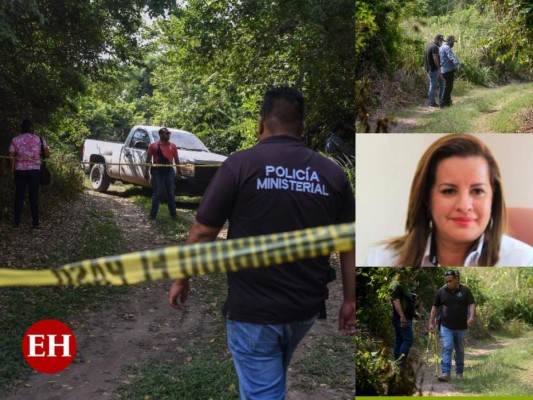 La escena del asesinato de Florisel Ríos Delfín, alcaldesa de Jamapa, México