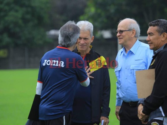 Así le fue a Carlos Restrepo en su primer entrenamiento con Real España