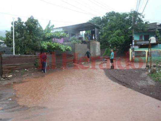 Imágenes de las inundaciones en la capital de Honduras