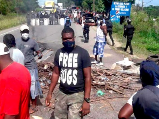 FOTOS: Finaliza julio y sin respuestas sobre secuestro de siete garífunas en Atlántida y Cortés