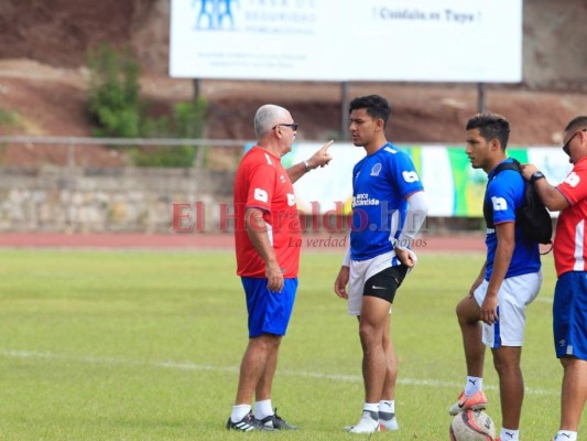 Así transcurrió el entrenamiento de Olimpia la mañana de este martes