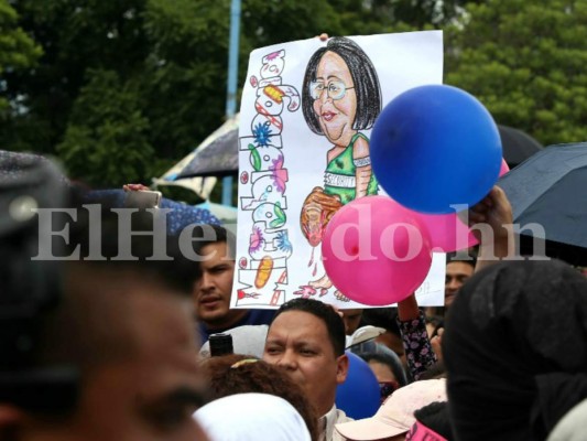 La marcha del Movimiento Estudiantil Universitario en 10 imágenes