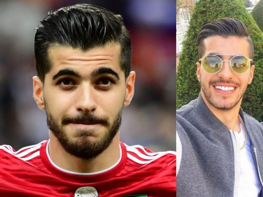 Así es Saeid Ezatolah, el futbolista de la Selección de Irán que se roba las miradas en el Mundial Rusia 2018