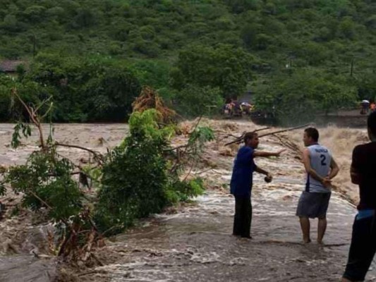 ﻿Fotos: Daños provocados por las fuertes lluvias en el territorio hondureño