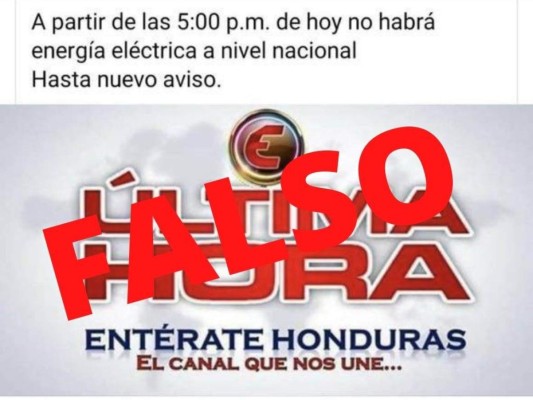 ¡Cuidado Honduras! Estas son las noticias falsas que circulan sobre Eta