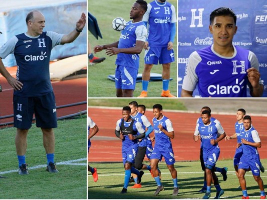 Así fue el primer entrenamiento de Fabián Coito con la Selección de Honduras