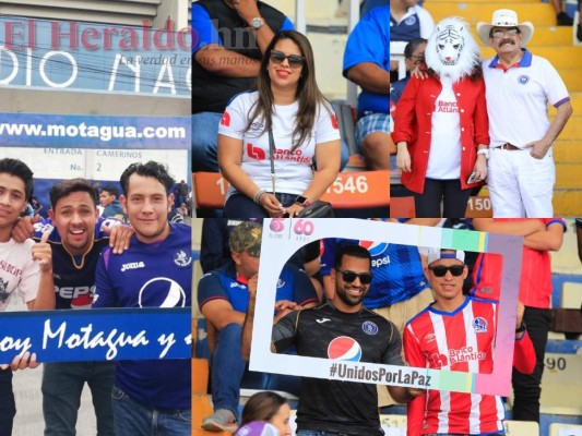 Rostros de pasión en la final: Aficionados de Motagua y Olimpia pintan el Estadio Nacional