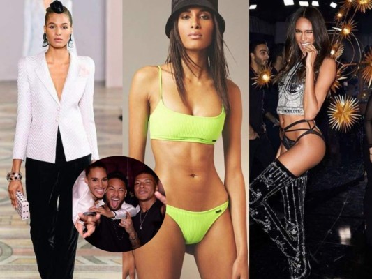 Top model, amiga de Neymar y Mbappé: así es Cindy Bruna, la novia de Verratti