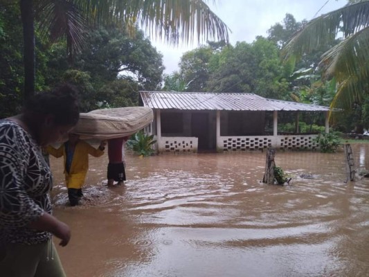 Decenas de familias continúan siendo evacuadas por impacto de Eta en Honduras (FOTOS)