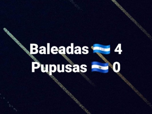 Baleadas 4-0 pususas: Los divertidos memes que dejó el triunfo de Honduras ante El Salvador