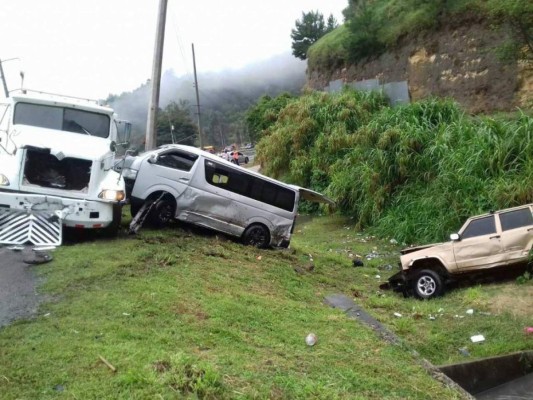 Los accidentes de tránsito más impactantes del 2017